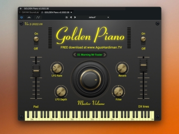 Golden Piano