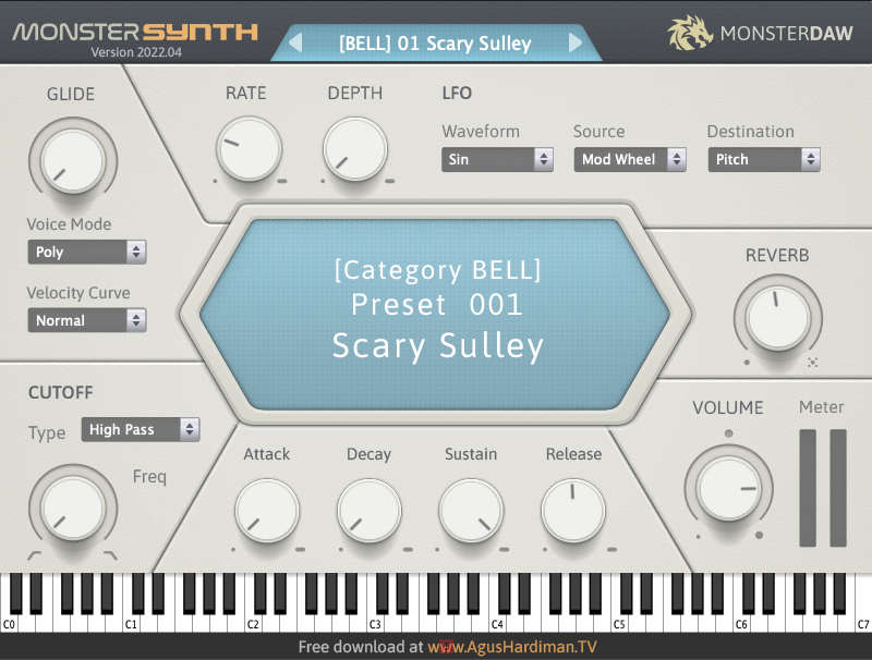 MONSTER Synth v2022.04 (WINDOWS VST3 64 bit) 2.12 MB AgusHardiman.TV
