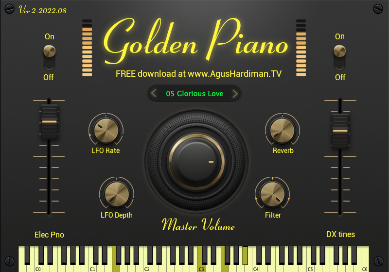 Free realistic on sale piano vst