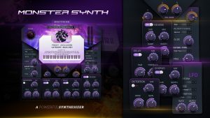 MONSTER SYNTH, a Unique Synth Plugin with Many Cool Sounds