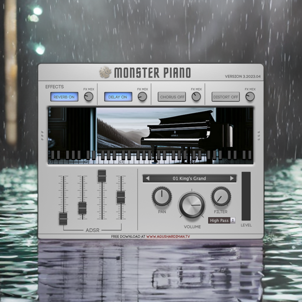 terciopelo Enfermedad colateral MONSTER Piano v3, Great FREE Acoustic Piano VST with Multi Character -  AgusHardiman.TV