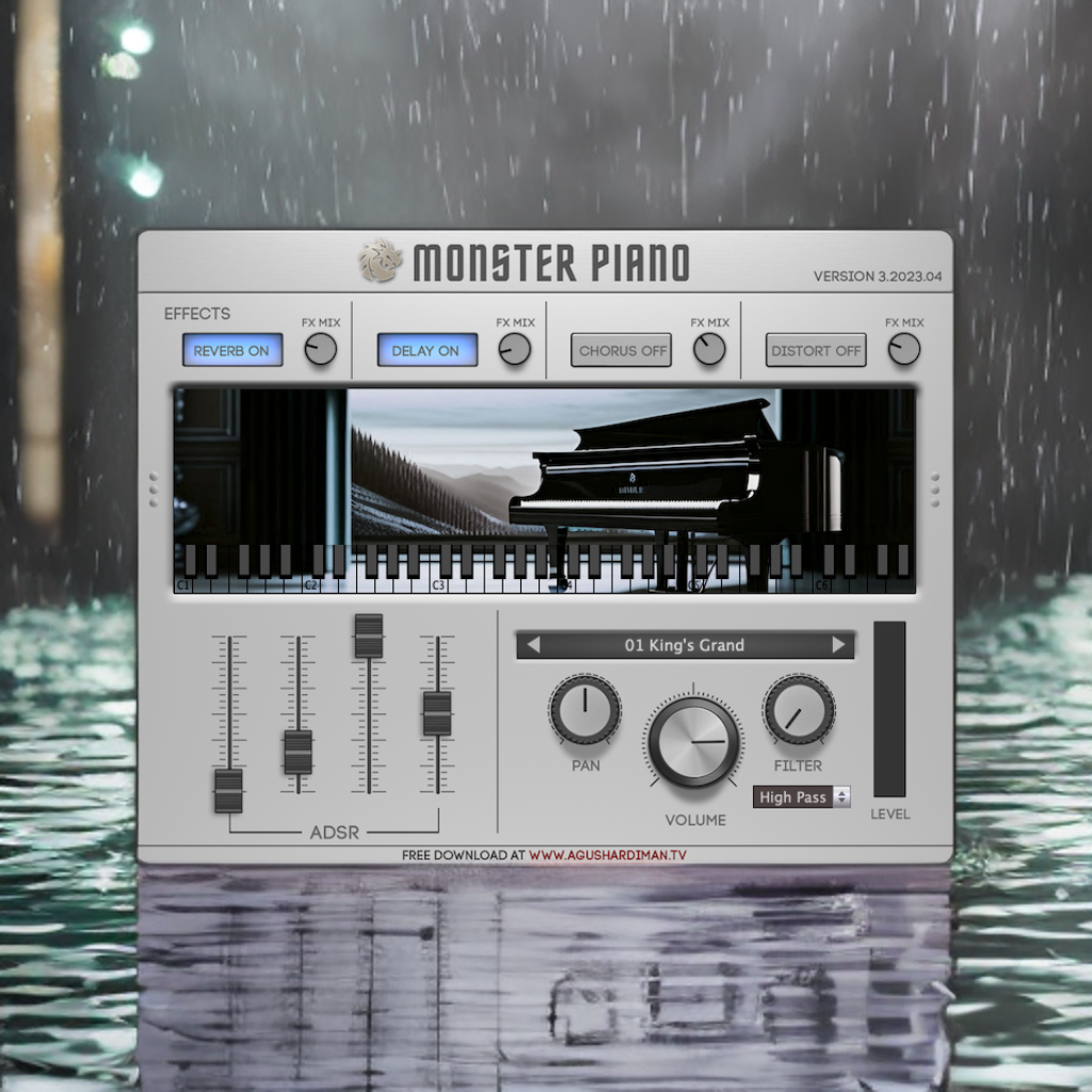 MONSTER Piano v3, Great FREE Acoustic Piano VST with Multi Character -  AgusHardiman.TV