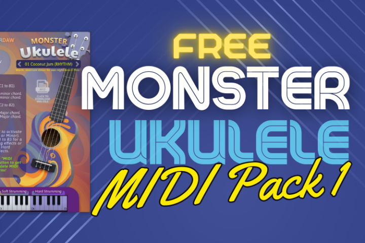 monster ukulele free midi pack 1